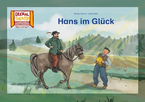 Hans im Glück / Kamishibai Bildkarten: 8 Bildkarten für das Erzähltheater von Hase und Igel Verlag